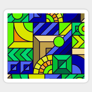 Abstract Sticker